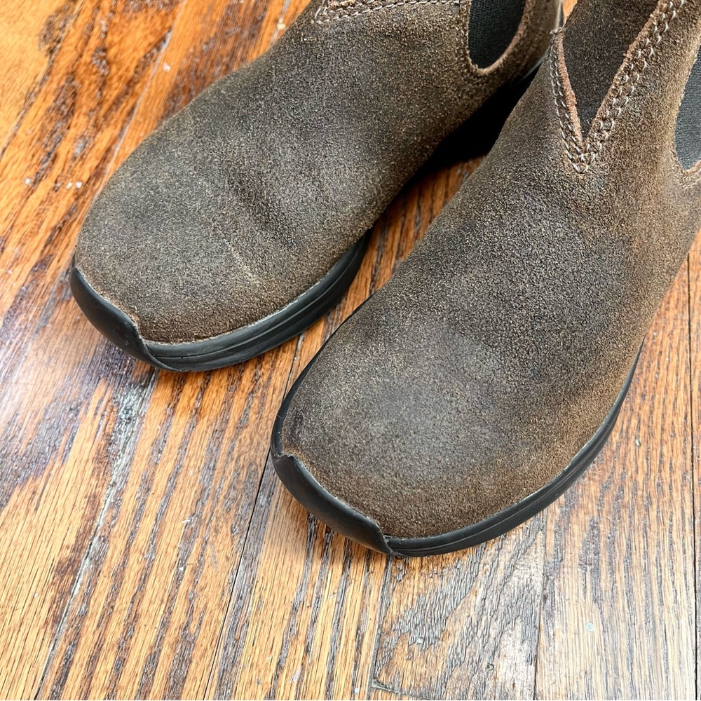 Blundstone #2144 active Chelsea boots in brown suede uppers - Picture 3 of 13